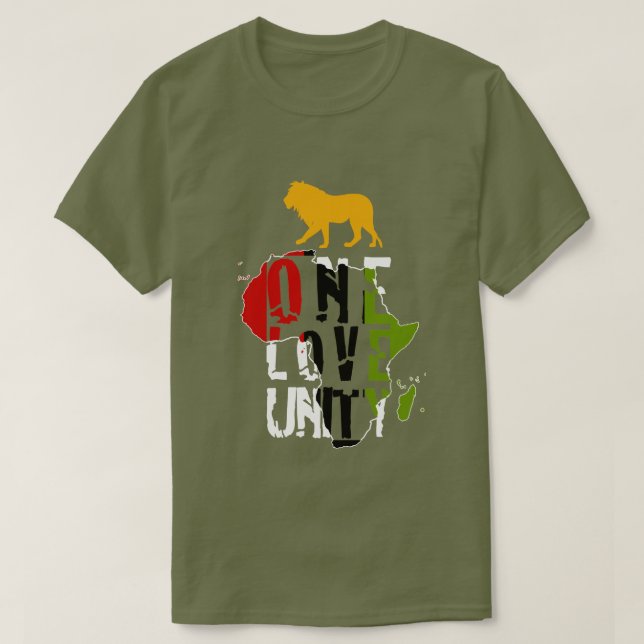 CAMISETA ÁFRICA (Frente do Design)