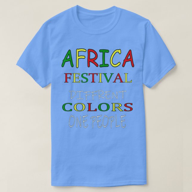 Camiseta África 23 (Frente do Design)