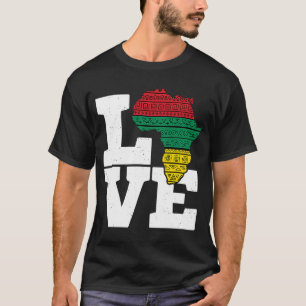 Camiseta África AMA Africano Kente Black History Meninos do