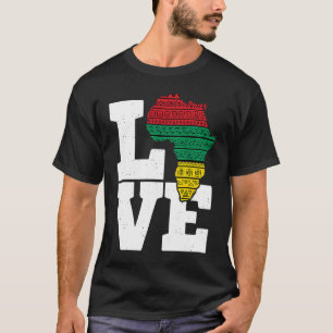 Camiseta África AMA Africano Kente Black History Meninos do