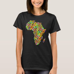 Camiseta África Ama o Orgulho do Mapa da Terra Africana His