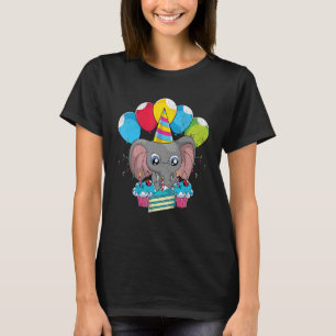 Camiseta África Animal Zoo Festa de aniversário Elemento de