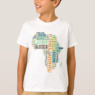 Camiseta África - Arte Word