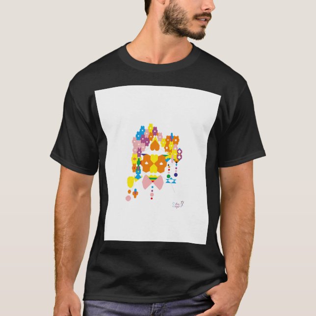 Camiseta áfrica desenhar (Frente)