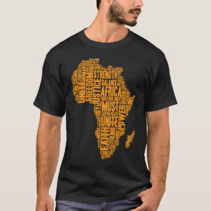 Camiseta África deve unir-se
