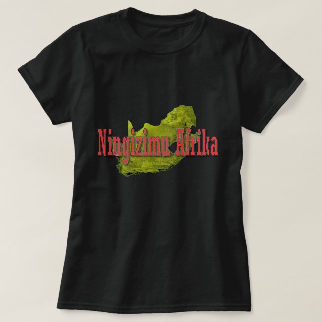 Camiseta África do Sul (Frente do Design)