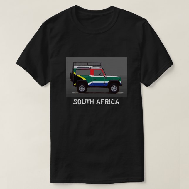 CAMISETA ÁFRICA DO SUL (Frente do Design)