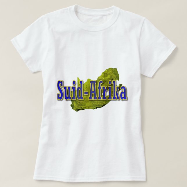 Camiseta África do Sul (Frente do Design)