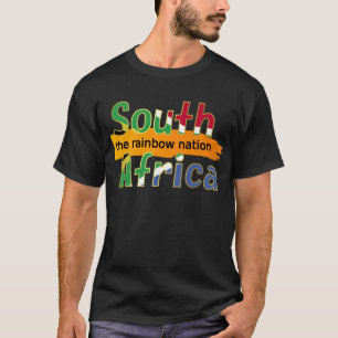 Camiseta África do Sul: a nação do arco-íris