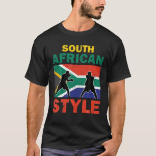 Camiseta África do Sul Bandeira South African BoxClub Vinta