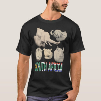 Camiseta África do Sul Grande Cinco África Safari Essencial