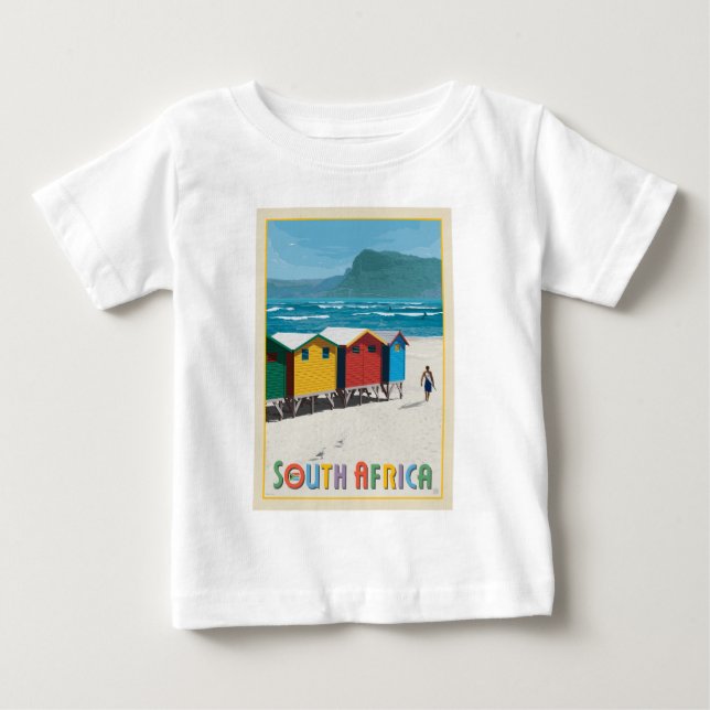 Camiseta África do Sul | Praia de Muizenberg (Frente)