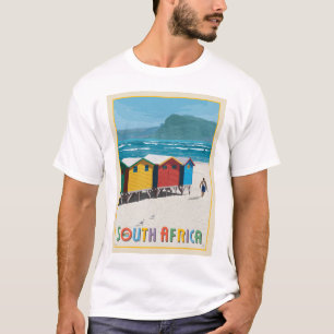 Camiseta África do Sul Praia de Muizenberg