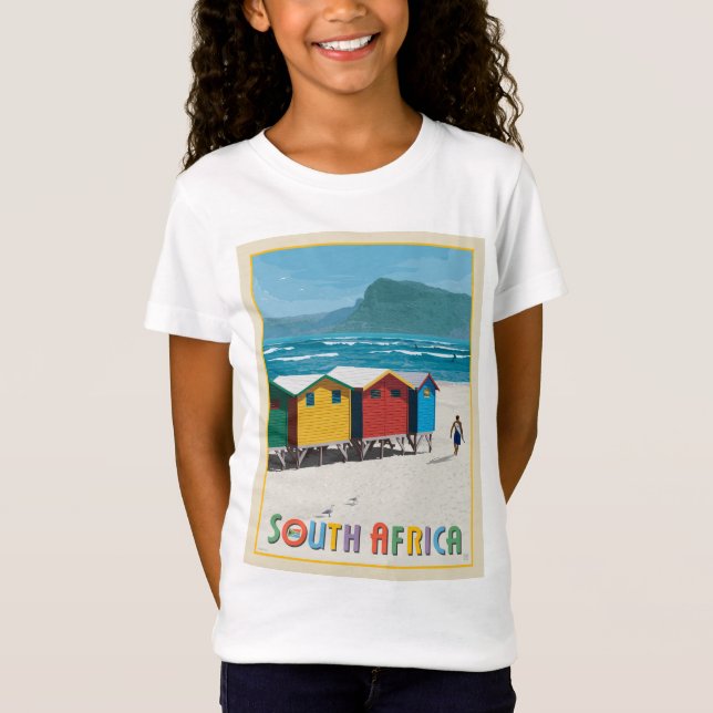 Camiseta África do Sul | Praia de Muizenberg (Frente)