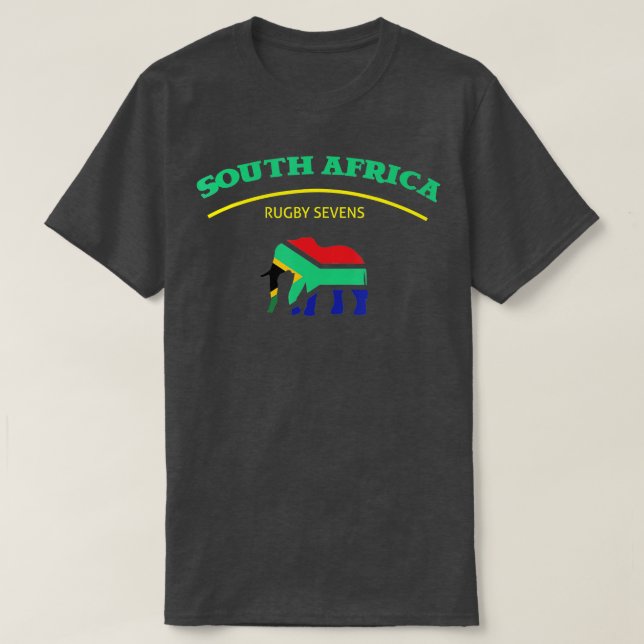 Camiseta África do Sul Springbok Rugby 2018 (Frente do Design)