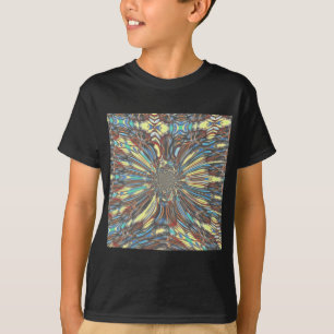 Camiseta África Edgy Urban Fantástico Design Cores Fantásti