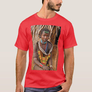 Camiseta África Etiópia Omo River Valley Hamer Tribe 1