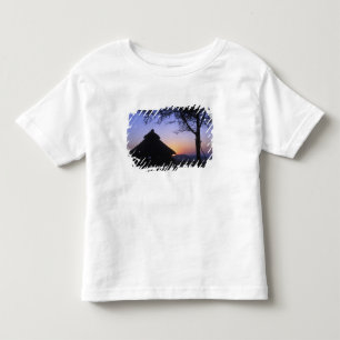 Camiseta África, Etiópia, região do rio Omo, Pôr do sol sob