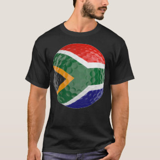 Camiseta África Flag Golf Ball