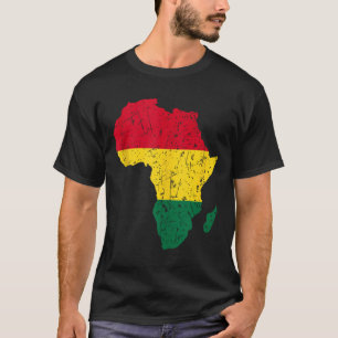 Camiseta África - História Negra Africana - Americana, Mês
