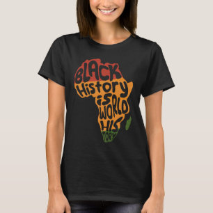 Camiseta África História Negra é História Mundial África 2