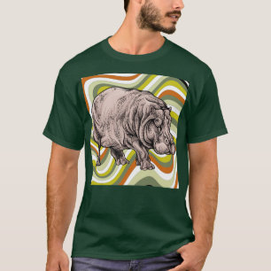 Camiseta Africa Lover Gift Zoo Hippo
