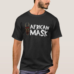 Camiseta África Máscara Africano História Afro Reggae Melan