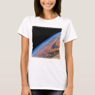 Camiseta África norte E O Vasto Deserto Líbio.