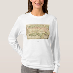 Camiseta África OcidentalMapa PanorâmicoÁfrica Ocidental