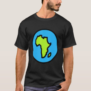 Camiseta Africa Proud African Continent Love