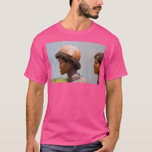 Camiseta África, região de Omo, Ari Tribe, na região de Áfr