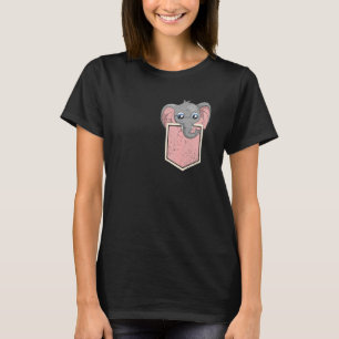 Camiseta África Safari Animal Pocket Baby Elephing