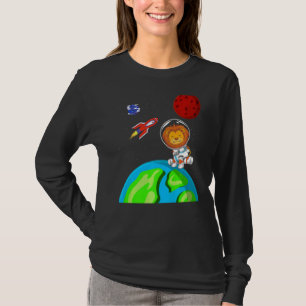 Camiseta África Safari Animal Space Rocket Astronauta