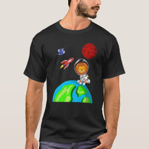 Camiseta África Safari Animal Space Rocket Astronauta