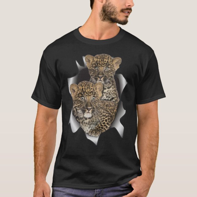 Camiseta África-Safari Wildlife-Art (Frente)
