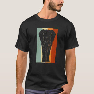 Camiseta África Savana Safari Zoo Crianças Animais Retro El