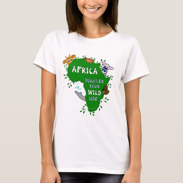 Camiseta África Selvagem (Frente)