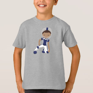 Camiseta African American Boy, Rugby, American Football