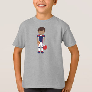 Camiseta African American Boy, Team Sport, Rugby Player