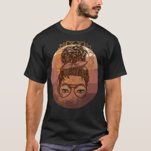 Camiseta African American Girl Black Princess