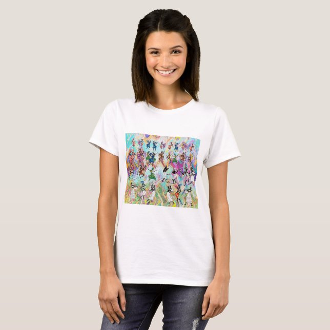 Camiseta African Feast: Rhythms of Unity (Frente Completa)