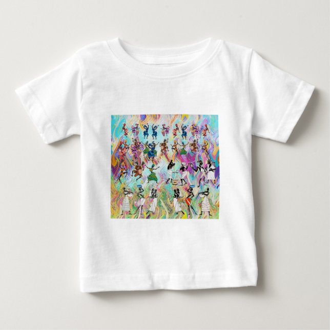 Camiseta African Feast: Rhythms of Unity (Frente)