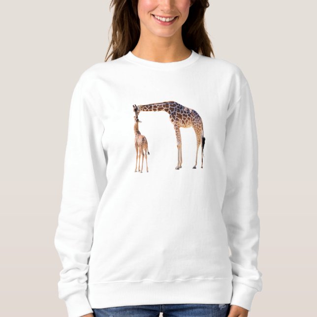 Camiseta African Giraffes Sweatshirt (Frente)