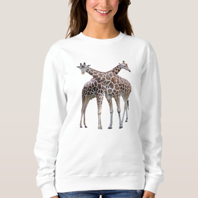 Camiseta African Giraffes Sweatshirt (Frente)