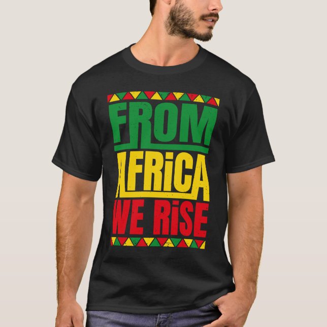 Camiseta African Native African Americans Black History Mon (Frente)