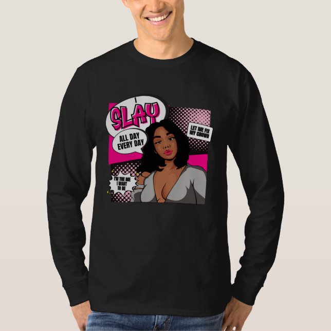 Camiseta African Queen  For Women  Educated Black Girl Magi (Frente)