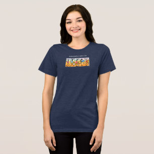 Camiseta African Watercolor, Colorir incrível dança quenian