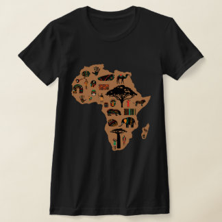 Camiseta Africano orgulhoso