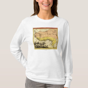 Camiseta AfricaPanoramic ocidental MapWestern África