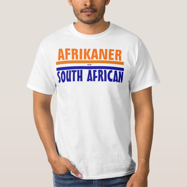 Camiseta Afrikaner/sul - africano (Frente)